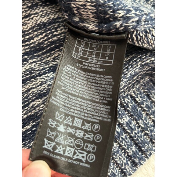 Guess Cold Shoulder Sweater with Braided Front size Girls M V-neck Cotton - Picture 9 of 9